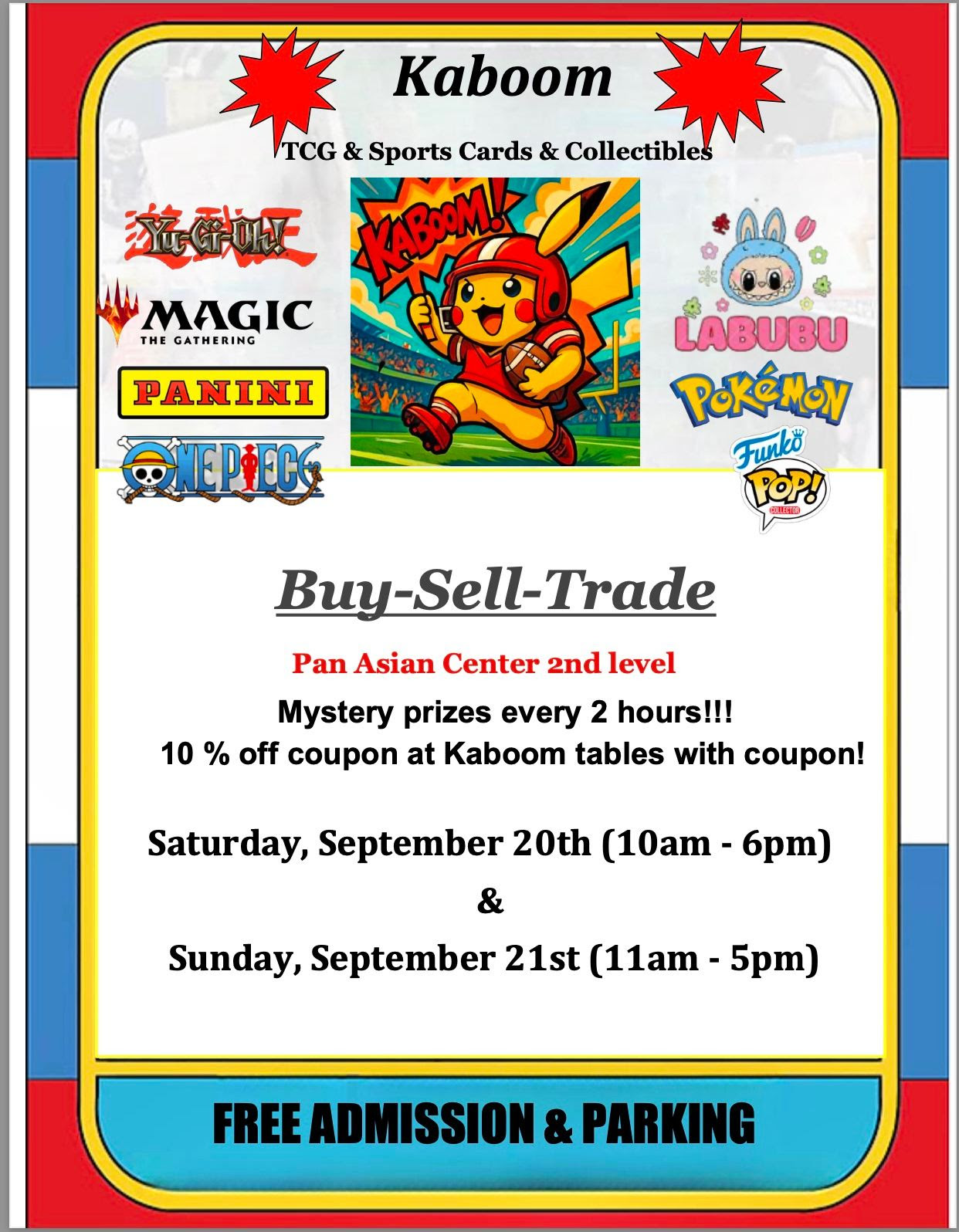 Kaboom Collectibles Weekend!